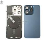 NFC Flex Back Cover Housing For IPhone 15 Pro Housing Black Blue Gold White