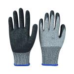 Resistant Gloves Knitted Liner Palm Coated Anti Cut Glove for Glass Industry