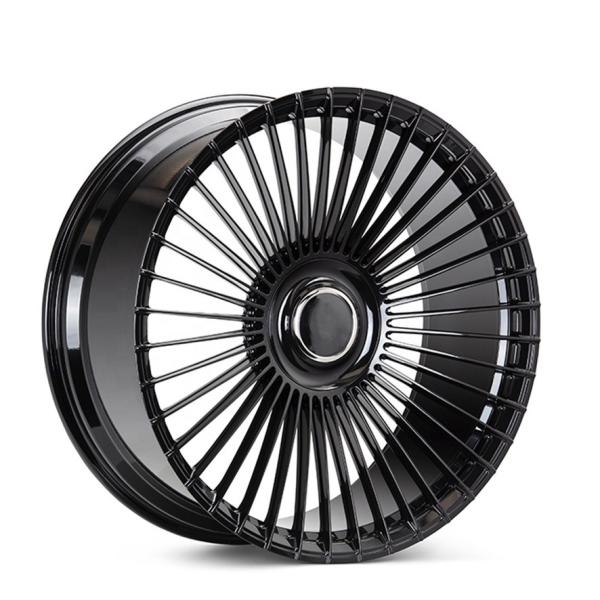 Customized Wholesale 5x130 5x112 Spokes Statin black Rims Alloy Forged 21 Inch