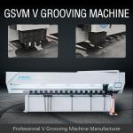 Industrial Sheet Metal Grooving Machine For Cupboard Cabinet Making Machine
