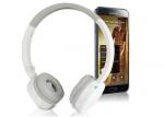 White Foldable Neckband Bluetooth Headphones wireless headset Smart Stereo SD50