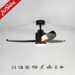 Plastic DC Motor Save Energy Ceiling Fan Lights With 6 Speed Remote Control