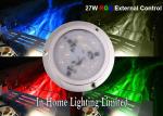27W Bluetooth RGB LED Boat Light IP68 , Stainless Steel Underwater Light