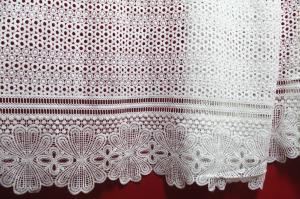 Wholesale Apparel Accessories Chemical Lace Fabric Water Soluble Embroidery lace fabric in Different Color from china suppliers
