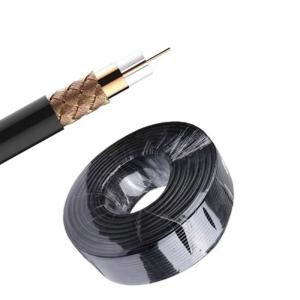 Wholesale FPE/PE 75Ohm Copper Coaxial Cable RG59+2 RG58 RG6 RG11 Composite Power Cable from china suppliers