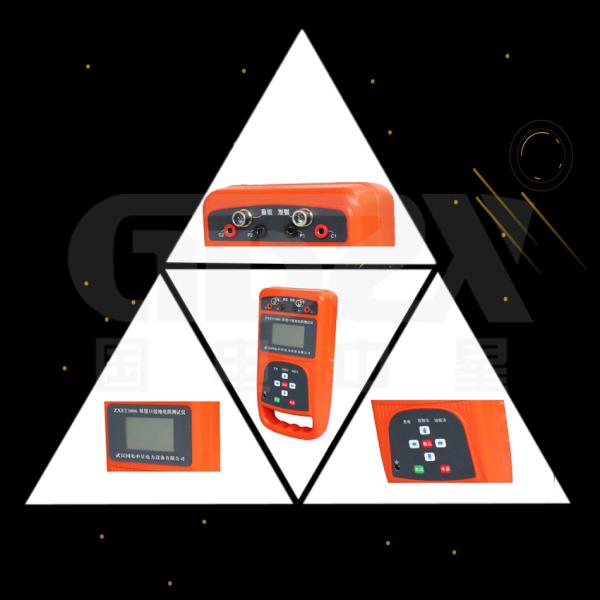 ZXET3006 Double Clamp Grounding Resistance Tester With Non Contact Measurement Technology