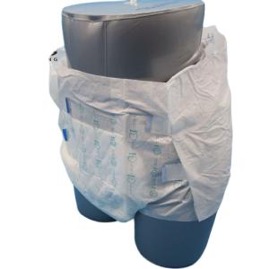 Wholesale Freely Sample Medium Size Soft Backsheet Adult Diaper for Heavy Absorbency from china suppliers