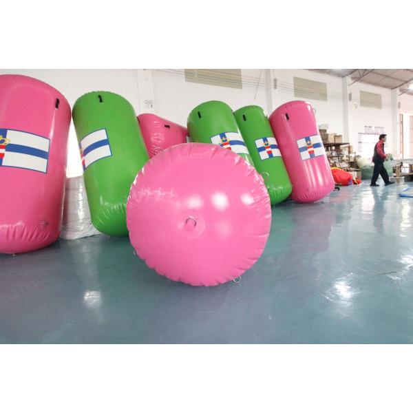 Air Sealed Cylinder Inflatable Water Buoys Water Tubes Floating Buoy for Water Park