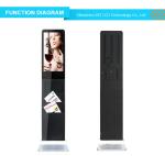 Digital Signage Interactive Information Kiosk 21.5 Inch Electronic Lcd