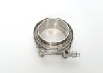 1.5"~ 6.0" Stainless Steel 304 Tube Clamp V Band Clamp with two flanges
