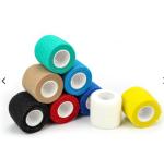 Disposable Medical Consumable Adhesive Plaster Tape White And Skin Color Silk