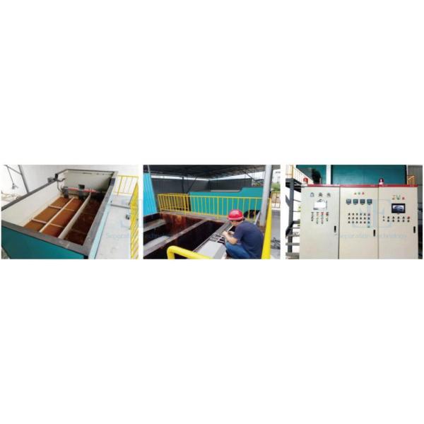 Energy Saving 220V Industrial Electrocoagulation Wastewater Treatment System 0.5m3/h