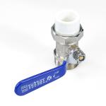 DN 10 High Pressure PPR Double Union Ball Valve 10 Year Warranty
