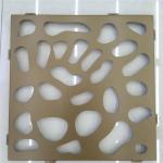 Interior Decorative Aluminum Perforated Metal Sheet Pvc Coating For Building