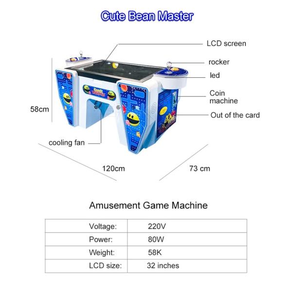 Bean Master Amusement Game Machines Cards Or Lottery Tickets