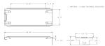 2-2170740-3 QSFP28 Cage Assembly 1 x 3 Port With Heat Sink 28 Gb/s Included