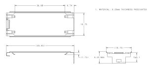Wholesale 2-2170740-3 QSFP28 Cage Assembly 1 x 3 Port With Heat Sink 28 Gb/s Included Lightpipe from china suppliers