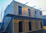 Ballroom / Bar Portable Shipping Container Homes Two Stories With External
