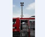 6.1m Pneumatic Telescopic Mast Light Tower for Fire Tender Illumination