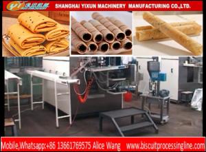 Wholesale Wafer Stick Machine Crispy Egg Roll Making Machine High Efficiency from china suppliers