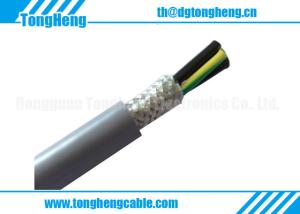 Wholesale Tear Resistant Tinned Copper Braiding Shield Screened Custom PUR Power Cable from china suppliers