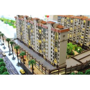 High Rise Miniature Architectural Models , Fancy 3D Max Building Modeling
