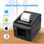 Desktop Receipt 80 Mm Thermal Printer For Pos System Printing YHD-80E