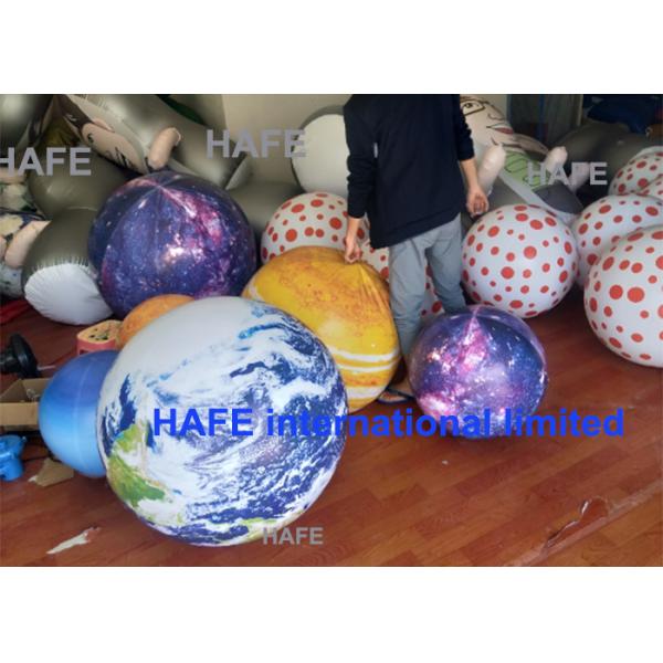 Customize 3.5m Inflatable Advertising Balloon Venus Mars Jupiter Mercury Saturn Earth