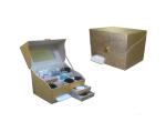 Leopard Faux Leather Jewelry Packaging Boxes Velvet Lining Material With Mirror