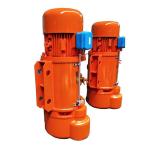 Overhead Electric Cable Hoist Light Duty 10ton 110v With Motorized Trolley