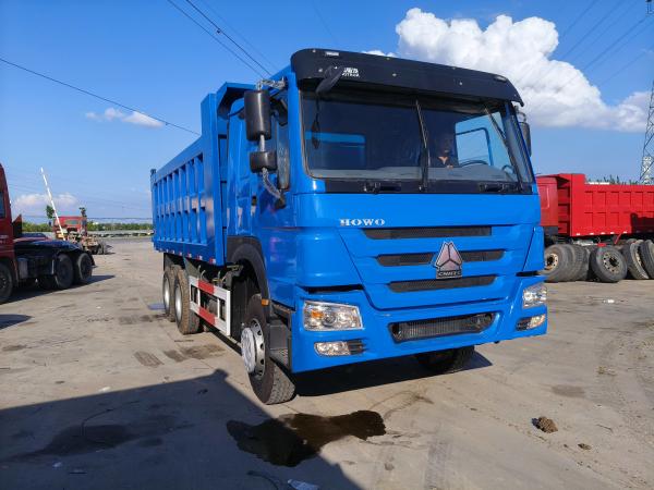 Dumper Truck Tipper 420HP Sinotruk Howo 6*4 Drive Mode Leaf Spring Sands