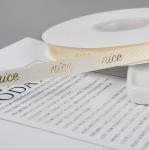 Gold Plated Blessing Flower Gift Wrap Ribbon for Wedding Confession Proposal