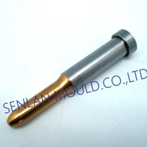 Wholesale Die Cutting Round Head Precision Punch Pins , MISUMI / DIN Standard Mould Parts from china suppliers