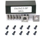 15mm Square Straight Carbide Cutter Insert 10Packs For Wood Lathe Tool