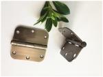 Round Corner Exterior Door Hinges Security Antique Copper 3.0mm Thickness