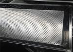 SS316 1.5mm Thick Food Grade Stainless Steel Drying Perforated Mesh Baking Tray
