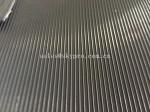 Fluted Red Green Black SBR Thin Rubber Mats , NBR Rubber Flooring Mats