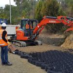 Road Slope Geocell with Stable Driveway Gravel Stabilizer and Height 50mm-250mm