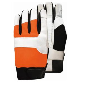 Wholesale EN388 4142X EN420 24m/S Chainsaw Safety Gloves with cut protection CLASS 2 from china suppliers