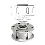 4140 4340 Material CNC Turning Parts Roller Gear Batch Processing Heat Treatment