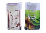 Custom Polypropylene Woven Bag , PP Rice Sack Bag For 25 Kg Rice