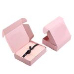 Custom Size Logo Printing Small Corrugated Mailing Box Cosmetic Packaging Paper