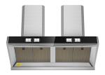 CY180 Commercial Range Hood With Baffle Filter 200 Air Outlet Oil Fume