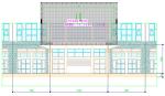 External Station Advertising HD LED Video Wall 15625 Dots/M2 Pixel Density
