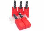 4 Flute Solid Carbide Milling Cutters General Processing Black Colored