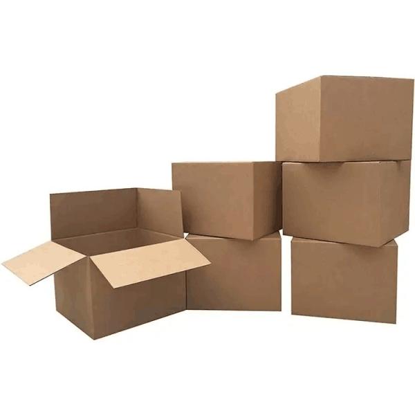 AI Artwork Version Corrugated Board Packaging Box 400x300x200 For Customized