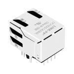 Tyco 6605752 Compatible LINK-PP LPJ16251A28NL 10 Base-T Tab Up Green/Yellow Led