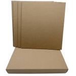 Rigid and Strong Kraft Paper With Laminated Grey Paperboard Sheets
