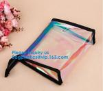 Travel Transparent Exquisite Zippered Handbag PVC Waterproof Toiletry Case Clear
