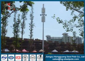 China Polygonal Telecommunication Towers With Hot Dip Galvanized Antenna Mast on sale